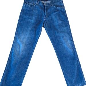 Harmont & Blaine Relaxed Fit Jeans Made in Italy with Dachshund Logo 54 (US 38)